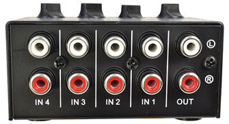 4 Channel Mini Mixer 